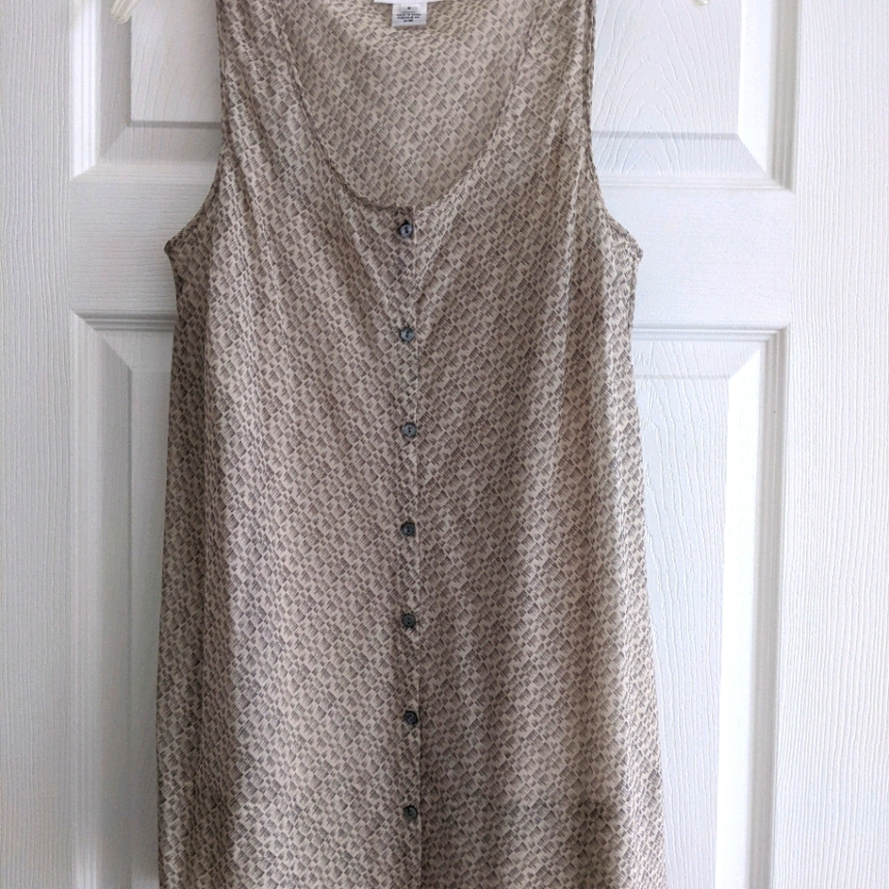 Calvin Klein 2-piece Sleeveless Blouse & Midi Skir